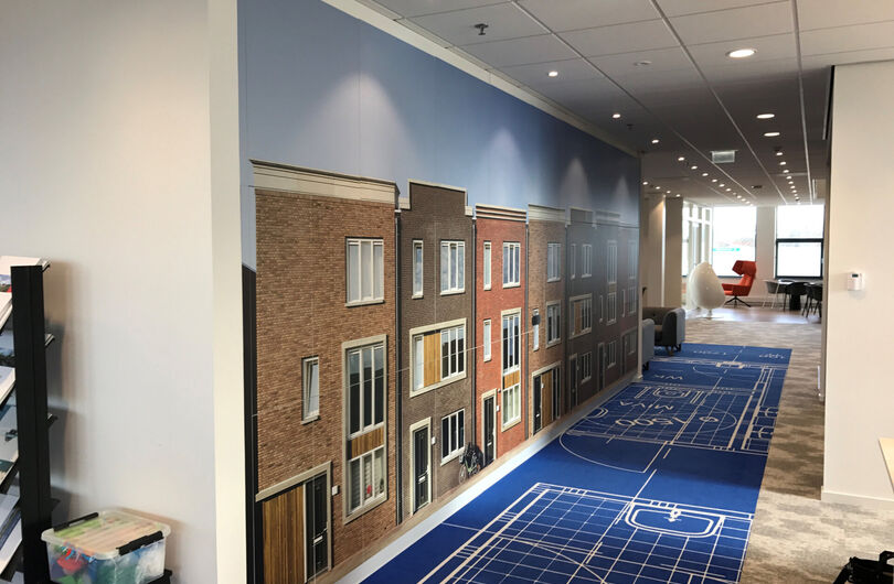 Lockers met visual centraal sluitsysteem HID management software Klokgroep